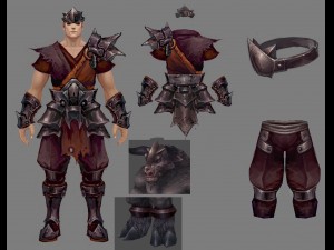 heavy armor set - monkey 02 3D 모델