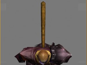 중갑옷 세트 - 원숭이 02 3D 모델