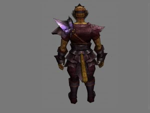 중갑옷 세트 - 원숭이 02 3D 모델