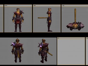 heavy armor set - monkey 02 3Dモデル