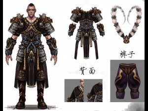 heavy armor set - monkey 04 3D 모델