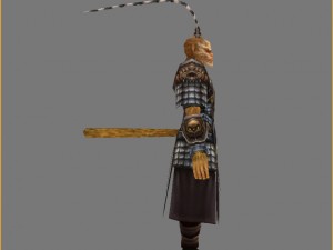 heavy armor set - monkey 04 Model 3D