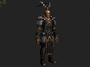 heavy armor set - monkey 04 Model 3D