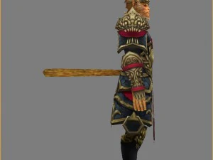 heavy armor set - monkey 05 3D Model