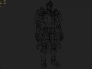 heavy armor set - monkey 05 3D Model