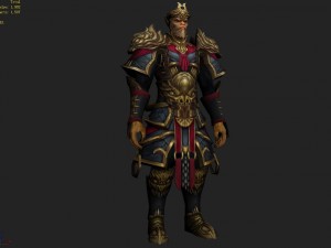 heavy armor set - monkey 05 Model 3D