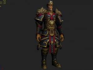 heavy armor set - monkey 05 3D Model