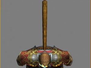 heavy armor set - monkey 06 Model 3D
