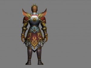 heavy armor set - monkey 06 Model 3D