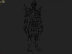 heavy armor set - monkey 06 3D Model