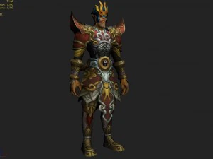 heavy armor set - monkey 06 3D Model