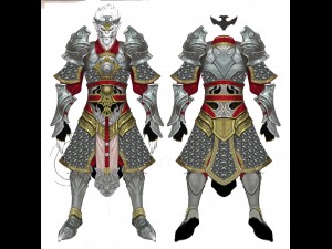 heavy armor set - monkey 07 3D 모델