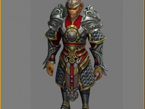 heavy armor set - monkey 07 3D Model