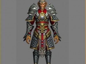 heavy armor set - monkey 07 3D Model