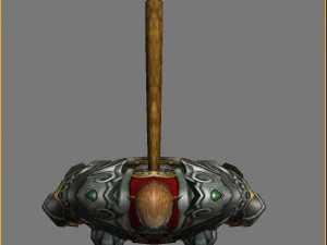 heavy armor set - monkey 07 3D Model