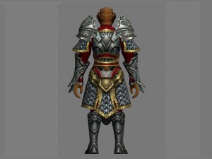 heavy armor set - monkey 07 3D Model