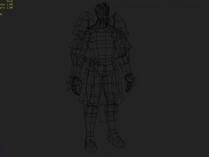 heavy armor set - monkey 07 3D Model