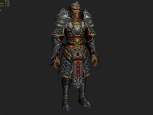 heavy armor set - monkey 07 3D Model