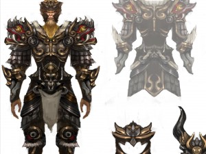heavy armor set - monkey 08 3D Model
