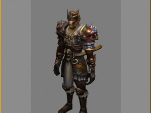 heavy armor set - monkey 08 Modèle 3D