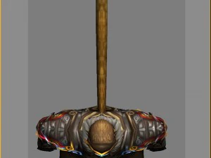 conjunto de armadura pesada - macaco 08 Modelo 3D