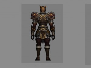 heavy armor set - monkey 08 Modèle 3D