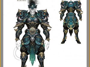 heavy armor set - monkey 09 3D 모델