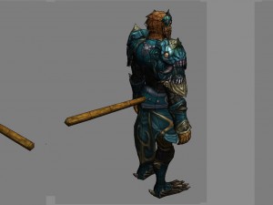 heavy armor set - monkey 09 3D 모델