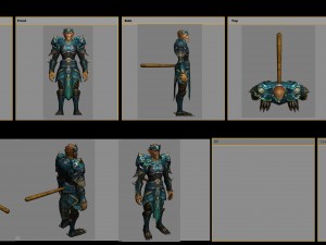 heavy armor set - monkey 09 3D 모델