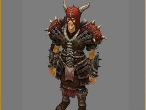 heavy armor set - monkey 10 3D Model