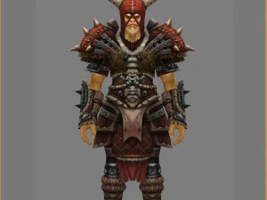 heavy armor set - monkey 10 3D Model