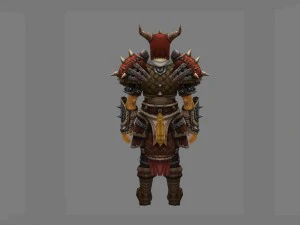 heavy armor set - monkey 10 3D Model
