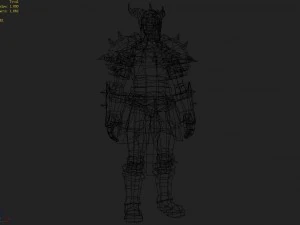 heavy armor set - monkey 10 3D Model
