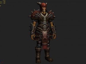 heavy armor set - monkey 10 3D Model