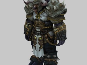 heavy armor set - cowman 01 3D 模型