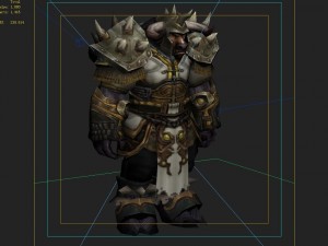heavy armor set - cowman 01 3D 模型