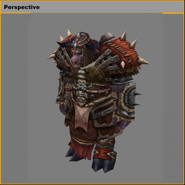 heavy armor set - cowman 02 Modelo 3D .c4d .max .obj .3ds .fbx .stl .blend 