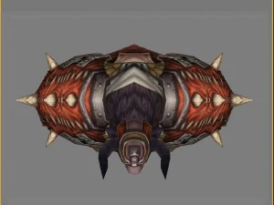 heavy armor set - cowman 02 3D Model
