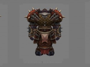 heavy armor set - cowman 02 Modelo 3D
