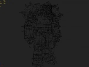 heavy armor set - cowman 02 3D Model