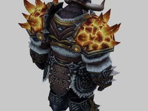 heavy armor set - cowman 05 3D Model