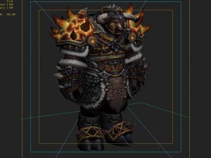 heavy armor set - cowman 05 3D 모델