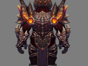 heavy armor set - cowman 06 Model 3D
