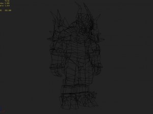 heavy armor set - cowman 06 Model 3D