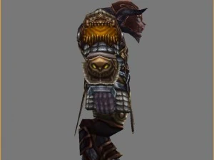 heavy armor set - cow 07 3D Model