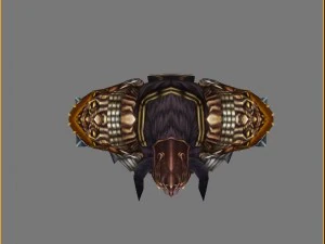 heavy armor set - cow 07 3D Model