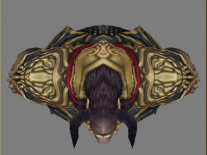heavy armor set - cow 08 3D Model