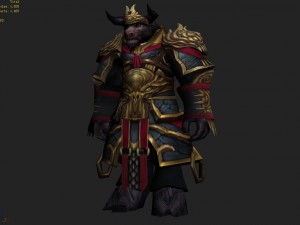 heavy armor set - cow 08 3D Model