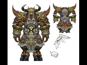 heavy armor set - cowman 09 3D 모델