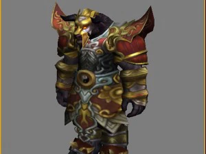 heavy armor set - cowman 09 3D Model